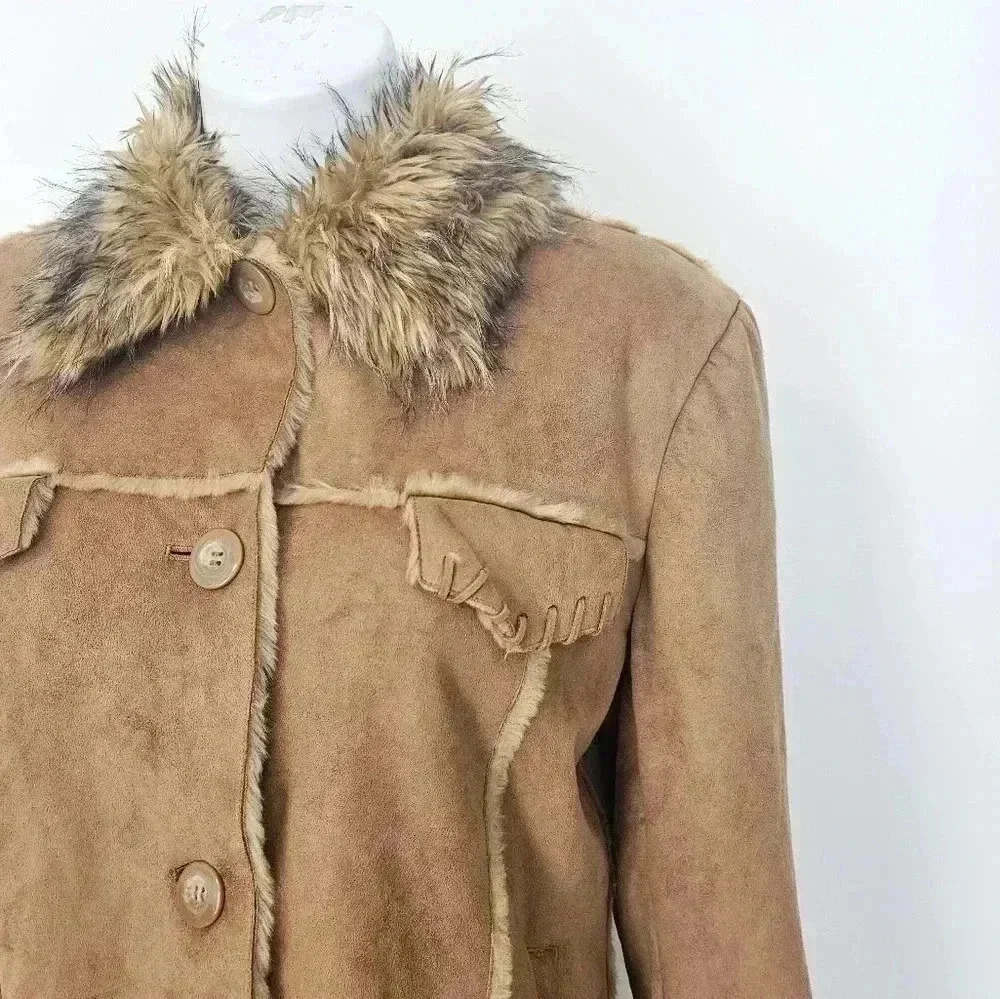 Fitz-Wright Jacket Size Large EUC 100% Polyester … - image 1